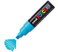 Uni-Ball 182679 - Marcador POSCA con punta de cuña ancha, neón