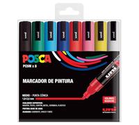 Posca Set de rotuladores PC-5M Basic – pack de 8 rotuladores