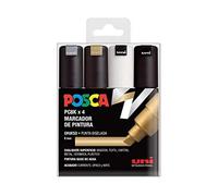 UNI Posca Set PC 8K GSWB - Pack of 4 Markers
