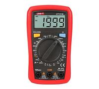 UNI-T Multímetro digital UT131B, comprobador de corriente de tensión AD/DC con capacidad de resistencia, prueba de NCV y medición de temperatura