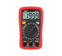 UNI-T Multímetro UT131B / MIE0380 Pantalla LCD Prueba de Diodos, Negro/Rojo