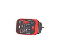 UNI-T UT07B-EU Serie UT07 Probador de Enchufes con RCD para Enchufe de la EU, 230V, 50/60 Hz