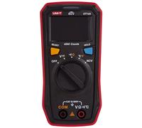 Uni-T Multímetro Residencial de Bolsillo UT123T – 600 V AC/DC, -40°C–300°C / -40°F–572°F