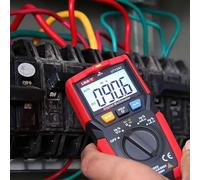 UNI-T UT125C Mini Pocket Digital Multimeter Temperature Tester Resistor Capacitor Frequency Diode NCV Test Low Voltage Display