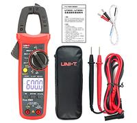 UNI-T UT204+ - Medidor de abrazadera digital de temperatura CA CC y voltaje de corriente