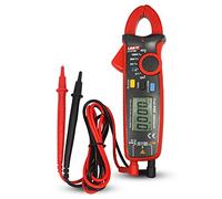 UNI-T UT210E Mini Digital Clamp Meter - DC Clamp Multímetro digital con Pinza para Voltímetro, Amperímetro y Ohmímetro con LCD y Retroiluminación