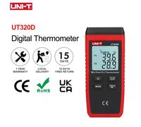 UNI-T UT320D K/J Termómetro termopar UT320A Mini medidor de temperatura digital -50 ~ 1200 ℃ Termómetros tipo contacto UT320D