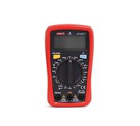 UNI-T UT33D+ Multímetro digital de palma, corriente electrónica, voltaje, medidor de resistencia con pantalla LCD retroiluminada, multímetro para prueba de diodo y continuidad