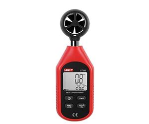 UNI-T UT363 Portátil Anemómetro Digital de Pantalla LCD Medidor de Velocidad Viento Aire para Vela, Cometa, Surf, Marina, Pescar, etc