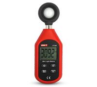 UNI-T UT383 Mini Digital Medidor de luz 200,000 LUX Luxómetro Iluminómetro con Pantalla LCD, Fotómetro Digital profesional, Medidor Iluminación