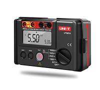 UNI-T UT501A Probador de resistencia de aislamiento, probador Megger, probador de voltaje de resistencia al suelo, voltímetro megohmímetro con retroiluminación