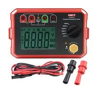 UNI-T UT501C Probador de Resistencia de Aislamiento Medidor de Aislamiento de 1000V 5GΩ, Megóhmetro Digital Correa de Aislamiento Probador de Aislamiento de Retroiluminación Rango Automático