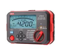 UNI-T UT501E Probador rápido de aislamiento probador de resistencia megóhmetro electrónico digital multímetro digital ohmímetro megóhmetro probador profesional de ohmios