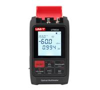 UNI-T UT693A-T01 Medidor de potencia óptica multifuncional para fibra óptica - Probador 4 en 1 con medición de alta sensibilidad tipo T, VFL de 30mW y prueba de cable RJ45