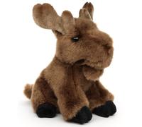 Uni-Toys - Alce Sentado - 20 cm (Altura) - Ciervo de Peluche - Peluche