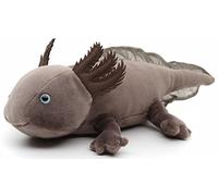 Uni-Toys - Axolotl (marrón-Gris) - 32 cm (Longitud) - Peluche de Peluche