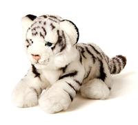 Uni-Toys - Bebé de tigre blanco sentado - 20 cm (altura) - Animal salvaje de peluche - peluche