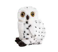 Uni-Toys - Búho de Nieve - 19 cm (Altura) - Pájaro - Peluche de Peluche.