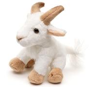 Uni-Toys - Cabra de montaña Plushie - 14 cm (Longitud) - Cabra de Peluche - Peluche de Peluche