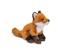 Uni-Toys - Cachorro de Zorro Rojo, Sentado - 16 cm (Altura) - Zorro de Peluche - Peluche de Peluche