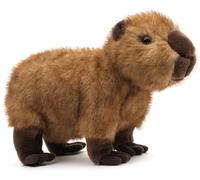 Uni-Toys - Capybara, de pie - 27 cm (Longitud) - Conejillo de Indias de Peluche, Cerdo de Agua - Peluche
