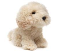 Uni-Toys - Cockapoo, Sentado - 18 cm (Altura) - Perro de Peluche - Peluche