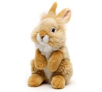 Uni-Toys - Conejo Angora Beige, de pie - 18 cm (Altura) - Peluche Conejo, doudou