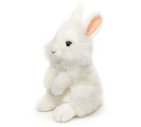 Uni-Toys - Conejo Angora Blanco, de pie - 18 cm (Altura) - Peluche Conejo - Doudou