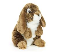 Uni-Toys - Conejo Aries de Pie (Marrón) - 18 cm de Altura - Peluche