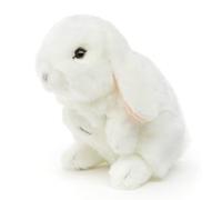 Uni-Toys - Conejo Carnero, de pie (Blanco) - 18 cm (Altura) - Conejo de Peluche, Conejo - Peluche