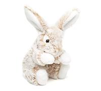Uni-Toys - Conejo con Orejas caídas, pequeño - marrón Claro Jaspeado - Supersuave - 15 cm (Altura) - Conejo de Peluche - Peluche