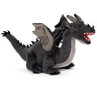 Uni-Toys - Dragón Gris - 34 cm (Longitud) - Peluche de Peluche