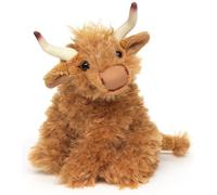 Uni-Toys - Drino escocés para Las Tierras Altas Sentado - 15 cm (Longitud) - Peluche de Peluche