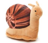 Uni-Toys - Eco-Line - Caracol de ágata grande - Material 100% reciclado - 22 cm (longitud) - Caracol de peluche - Peluche
