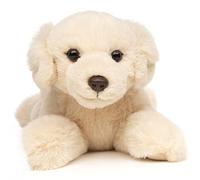 Uni-Toys - Eco-Line - Golden Retriever, Tumbado - 29 cm (Longitud) - Perro de Peluche - Peluche