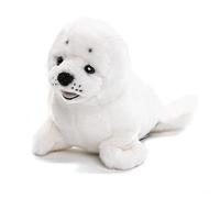 Uni-Toys - Foca Blanca - 31 cm (Longitud) - Foca de Peluche - Peluche