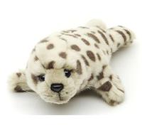 Uni-Toys - Foca Gris con Lunares - 21 cm (Longitud) - Foca de Peluche, Foca - Peluche