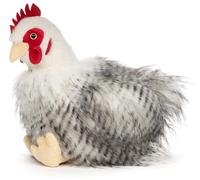 Uni-Toys - Gallina, Sentado (sin Huevo) - 25 cm (Altura) - Pollo de Peluche, pájaro - Peluche