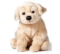 Uni-Toys - Golden Retriever, Sentado - 25 cm (Altura) - Perro de Peluche - Peluche