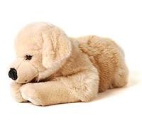 Uni-Toys - Golden Retriever, tumbado - 43 cm (longitud) - Perro de peluche, mascota - peluche