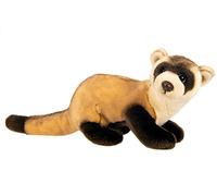 Uni-Toys - Hurones - 40 cm (Longitud) - Mascota - Peluche de Peluche, marrón, Beige, HW-79039