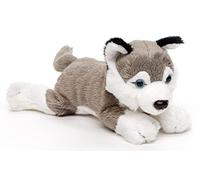 Uni-Toys - Husky Plushie (sin Correa) - 22 cm (Longitud) - Perro de Peluche, Mascota - Peluche