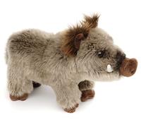 Uni-Toys - Jabalí de pie - 25 cm (Longitud) - Cerdo de Peluche, jabalí - Peluche