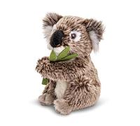 Uni-Toys - Koala con Hoja, Sentado - 16 cm (Altura) - Oso de Peluche - Peluche