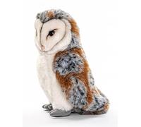 Uni-Toys - Lechuza común (Grande) - 27 cm (Altura) - Pájaro de Peluche, búho - Peluche