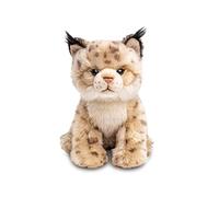 Uni-Toys - Lince niño Sentado - 22 cm (Altura) - Gato de Peluche - Peluche de Peluche