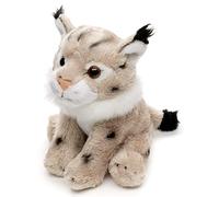 Uni-Toys - Luchs Plushie - 13 cm (Longitud) - Gato de Peluche - Peluche