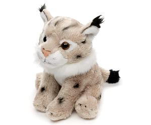 Uni-Toys - Luchs Plushie - 13 cm (Longitud) - Gato de Peluche - Peluche