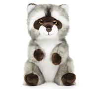 Uni-Toys - Mapache, Sentado - 21 cm (Altura) - Peluche de Peluche