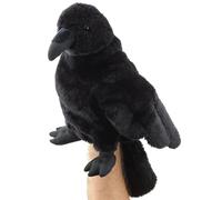 Uni-Toys - Muñeca de Mano con Cabeza giratoria - 31 cm (Altura) - Muñeca de Peluche, pájaro - Peluche